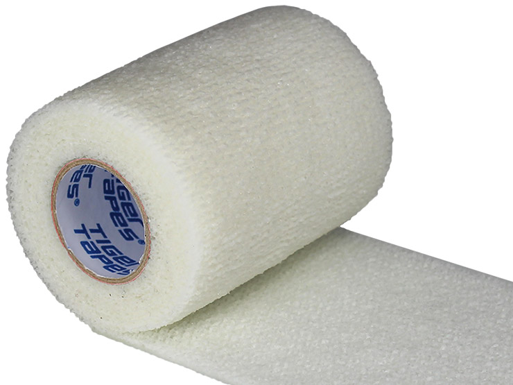 Tiger Tape White Cohesive Bandage Lite 7.5cm x 4.5m